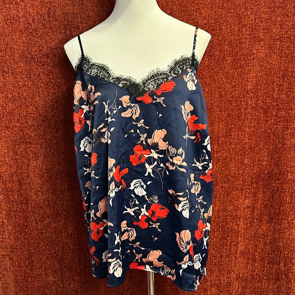 Halogen XL satin cami